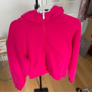 Athleta EASY FLEECE
1/2 ZIP HOODIE Small